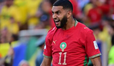 Torschütze gegen Brasilien! Marokkos Ismael Saibari steht beim FC Bayern hoch im Kurs.