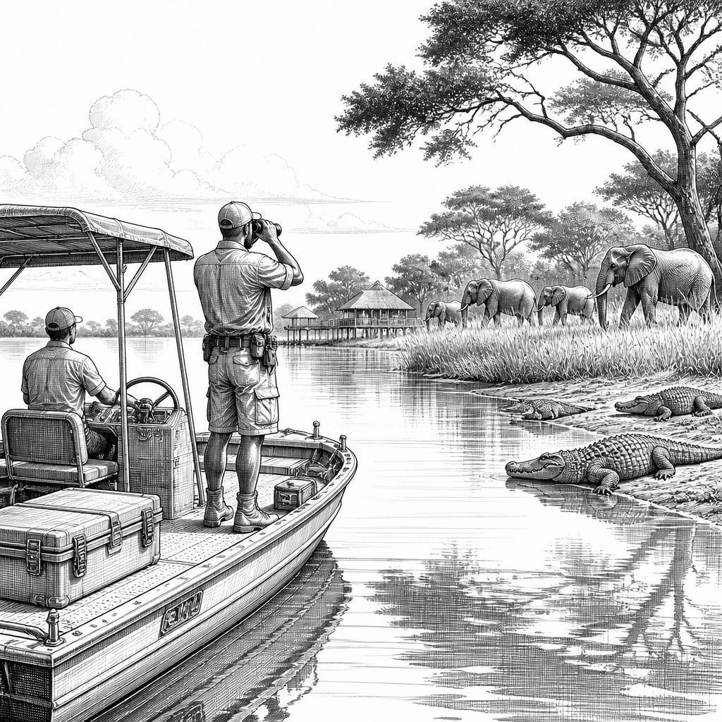 Nyerere-Nationalpark in Tansania: Taktische Alternative zur Serengeti-Runde
