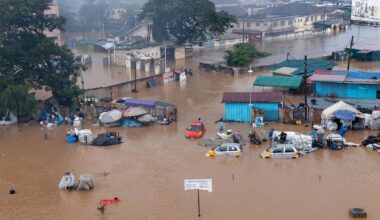 Tote bei Überschwemmungen in Ghana und Elfenbeinküste