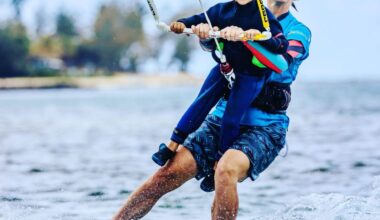 Kitesurfing am C Beach Club