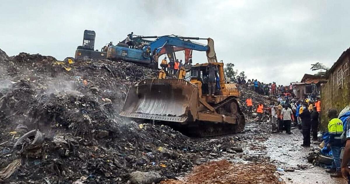 30 Tote nach Erdrutsch an Müllkippe in Guinea