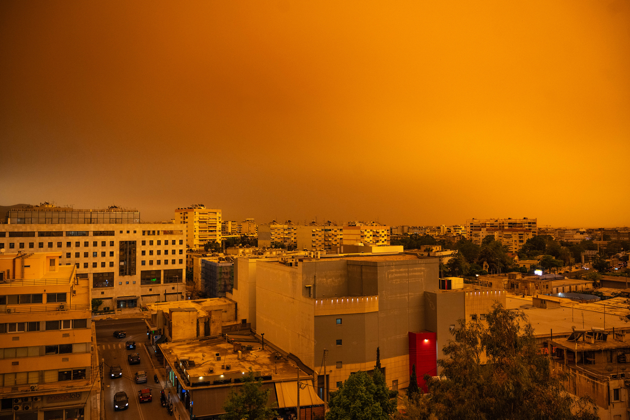 Afrika bringt jetzt Saharastaub nach Österreich