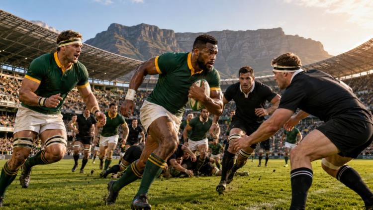 Springboks gegen All Blacks: Schlüsseltest in Kapstadt