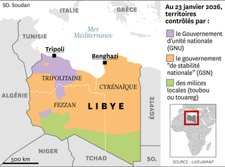 Libye : la situation au 23 janvir 2026.