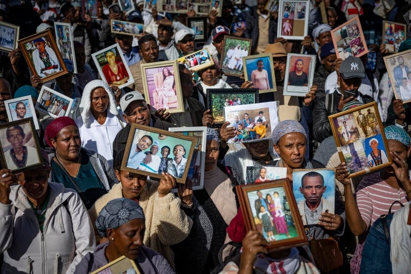 Des manifestants exhortent le gouvernement à faciliter l'immigration des Juifs d'Éthiopie