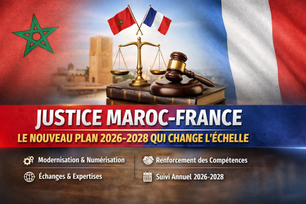 Justice Maroc-France : la machine 2026-2028 est lancée