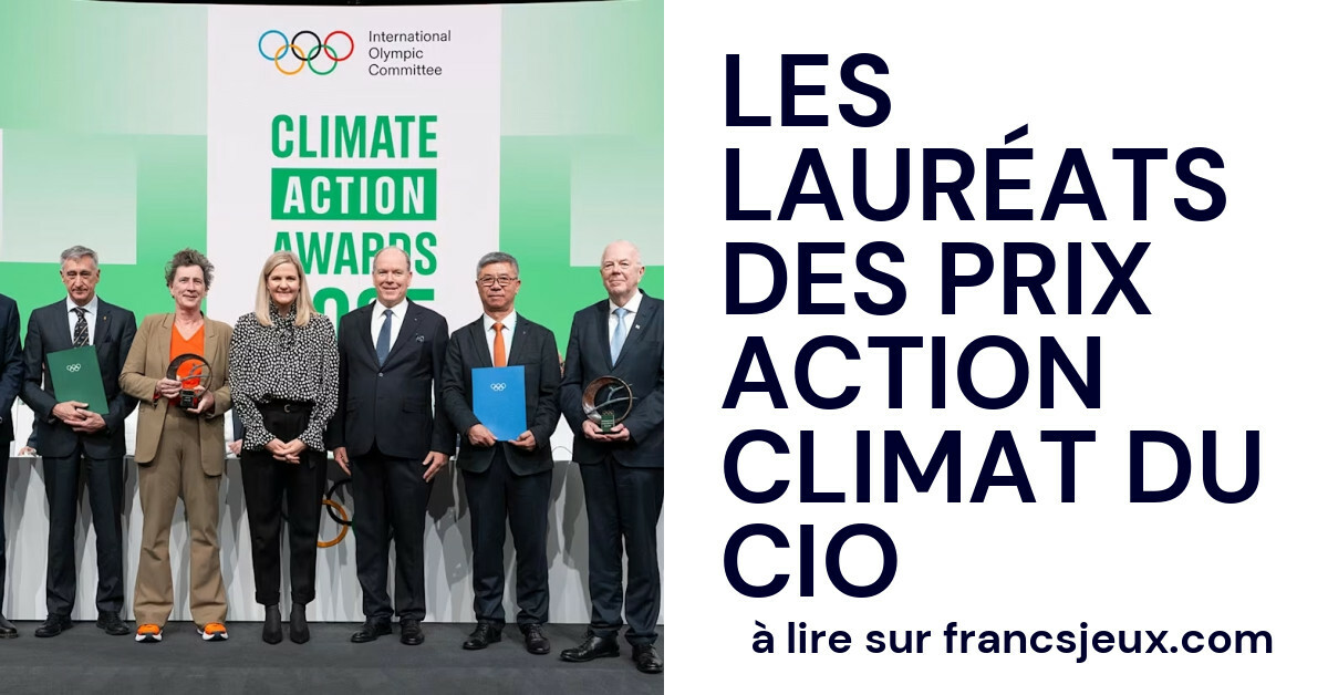Francs Jeux Biathlon, Pays-Bas, Kenya… Les lauréats des prix Action climat du CIO