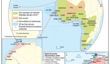 Carte commentée. L'Afrique regarde aussi vers l'Ouest
