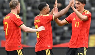 Charles De Ketelaere est toujours à la recherche de ses repères comme numéro 9 : "J'ai été meilleur contre la Tunisie que contre la Croatie"