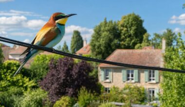 Guêpier d’Europe : ce que signifie sa rare apparition dans votre jardin en juillet
