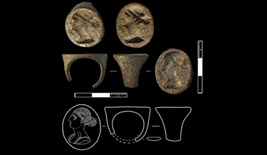 Sur le rivage de la Mer Noire russe, des archéologues découvrent une bague en bronze de 2 000 ans qui révèle le visage d'une reine d'Égypte oubliée