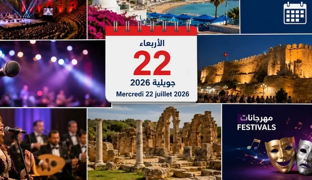 Tunisie : le programme des festivals pour ce mercredi 22 juillet