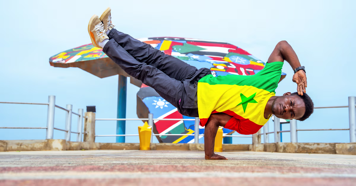 Photo: europesays.com "Il y a un vrai vivier pour le breaking en Afrique", un sport populaire chez les jeunes