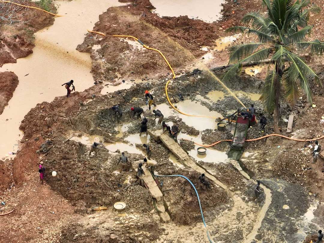 La menace du galamsey dépasse les frontières du Ghana