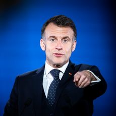 Emmanuel Macron en mars 2026 à Bruxelles.