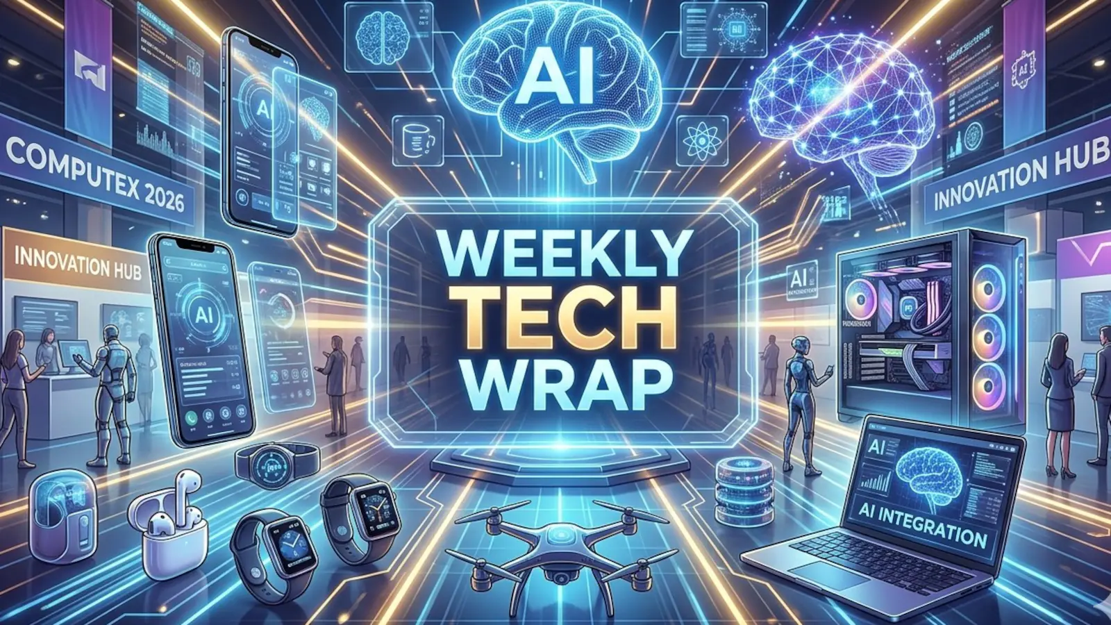 Weekly Tech Wrap: Computex 2026, iPhone 18 Pro Max News, Florida Sues OpenAI, ChatGPT's 1 Billion Sprint, More