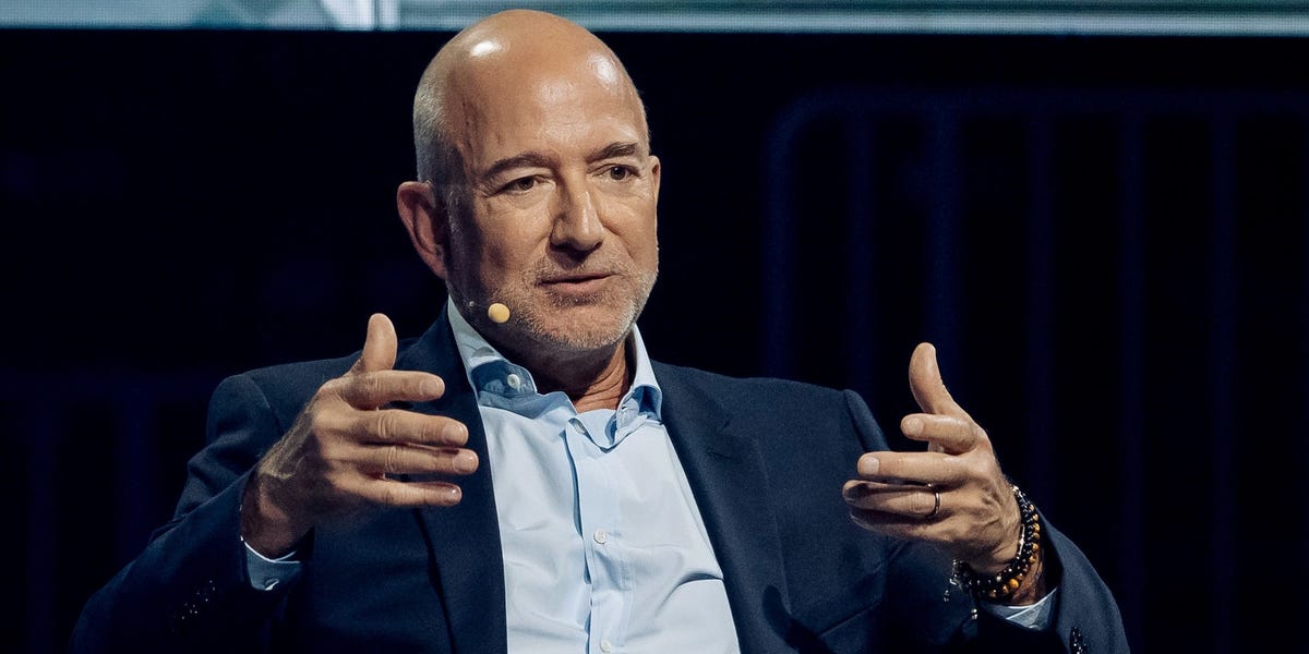 Jeff Bezos Says Outlawing Data Centers Isn't a Solution to AI Concerns