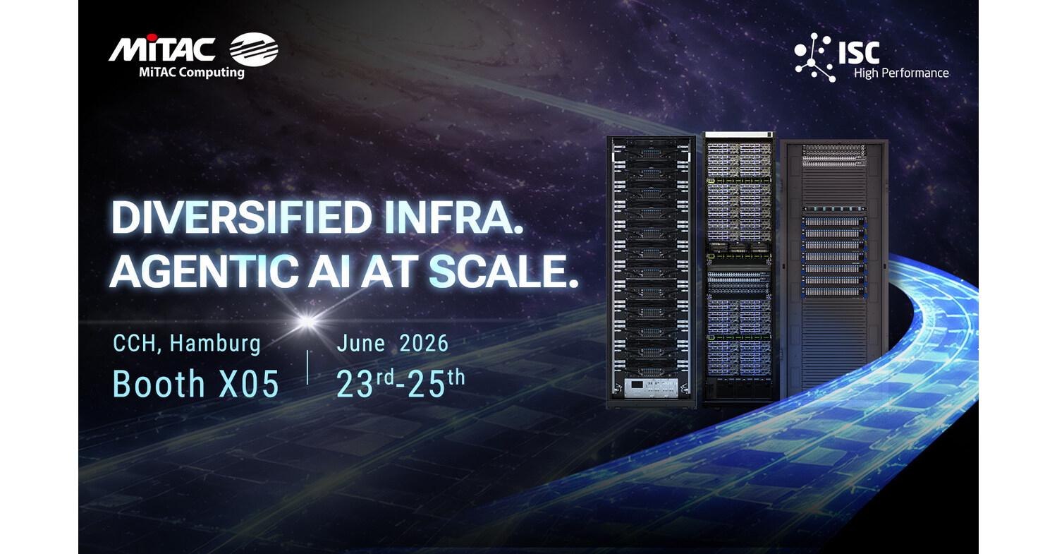 Empowering Agentic AI and Sustainable HPC: MiTAC Computing Showcases Agentic AI Infrastructure at ISC 2026