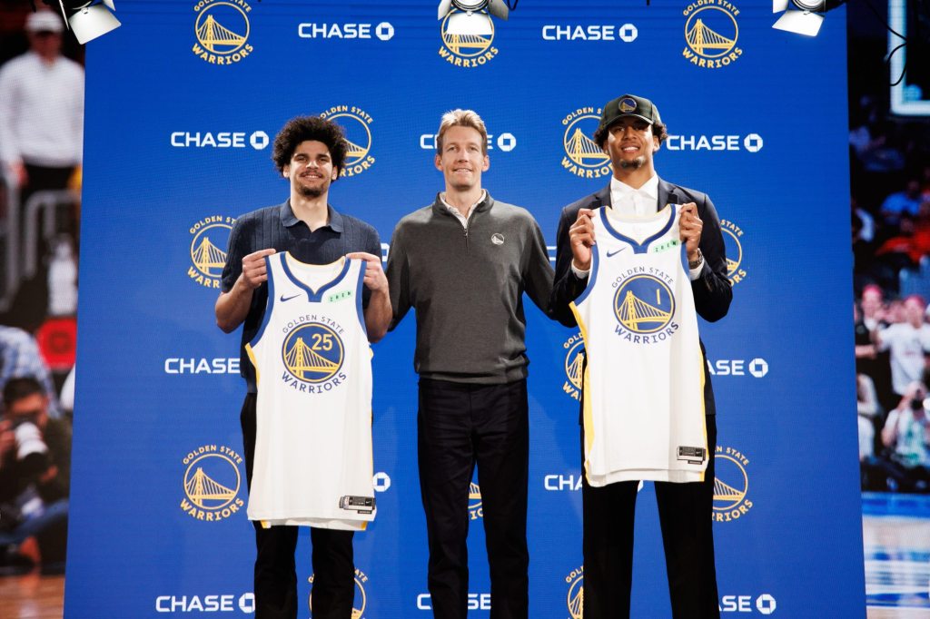 Warriors choose AI data center company IREN as jersey sponsor