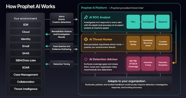 How Prophet Al works Prophet AI platform