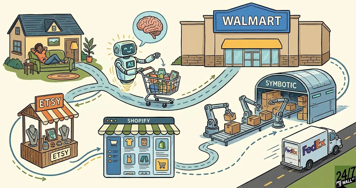 Agentic Shopping Is Coming. These Stocks Will Ride Walmart’s Google AI Bet.