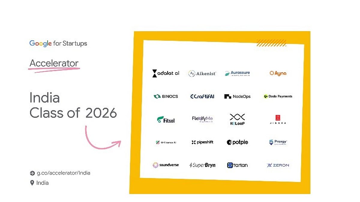 Google Startup Accelerator 2026: 20 Indian AI firms picked for AI boost