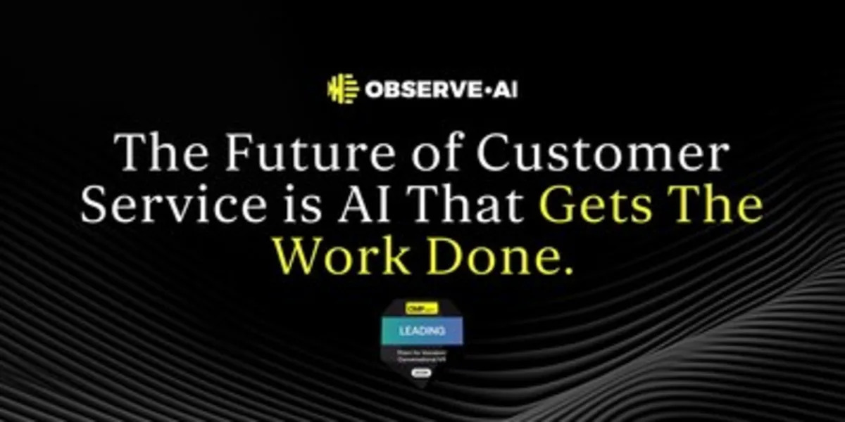 Observe.AI Featured as Leading on the CMP Prism for Voicebot/Conversational IVR Showcasing Capability in Customer Contact and CX Technology