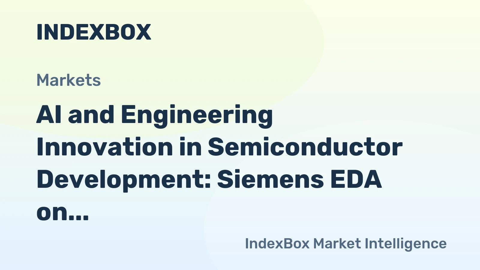 Siemens EDA: AI Must Pair with Engineering Innovation for Semiconductor DFT and Test - News and Statistics