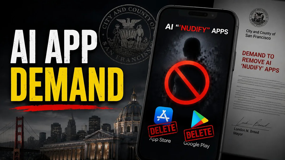 San Francisco Demands Apple and Google Delete AI ‘Nudify’ Apps From Their Stores