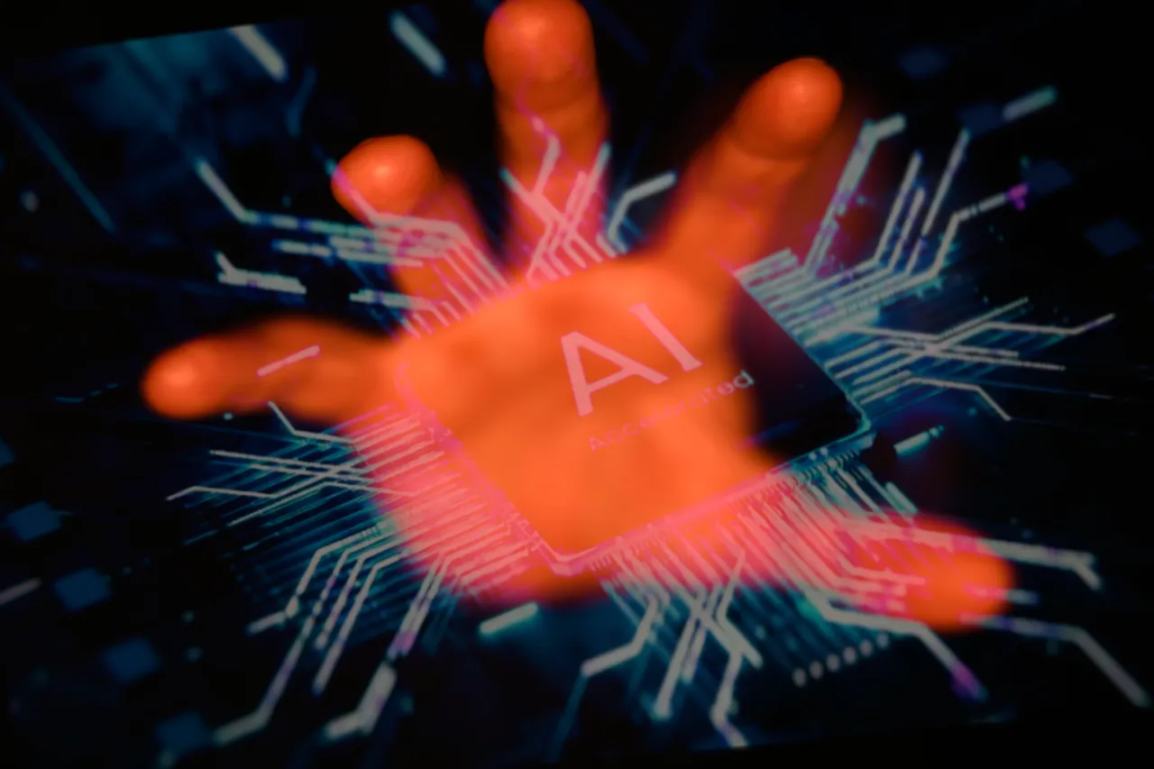 AI Illustrations An AI logo with a hand and digital circuity is seen in this photo illustration taken in Warsaw, Poland on 30 January, 2025. (Photo by Jaap Arriens/NurPhoto via Getty Images)