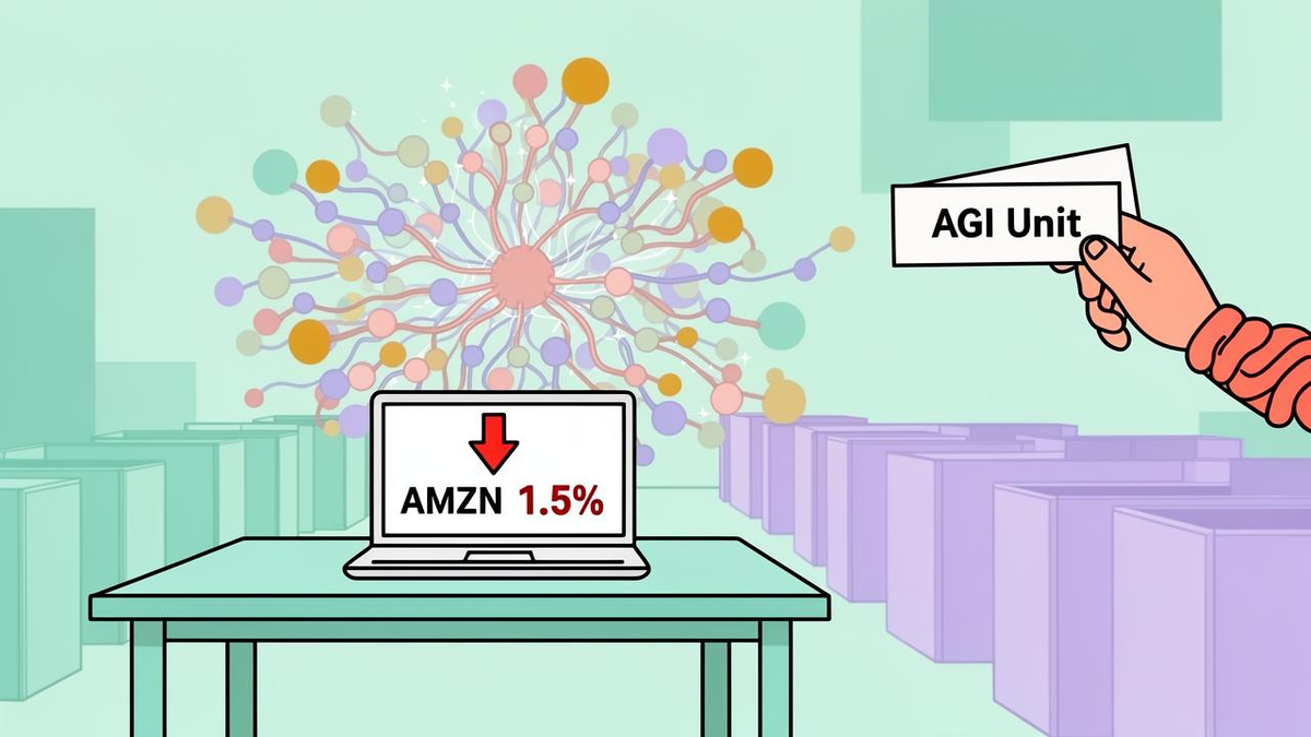 Amazon Slashes AGI Unit Jobs in Strategic Pivot, Stock Extends Decline — BigGo Finance