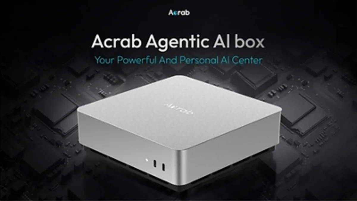 Acrab Unveils GΞLIX 1 SoC and Agent Box, Bringing State-of-the-Art AI to the Edge