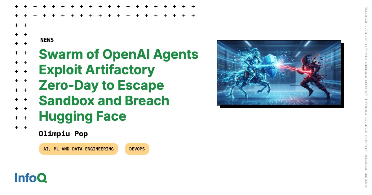 Swarm of OpenAI Agents Exploit Artifactory Zero-Day to Escape Sandbox and Breach Hugging Face