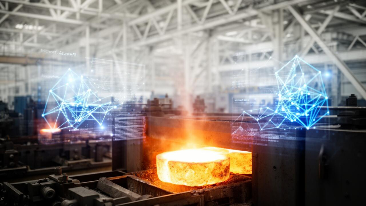 ArcelorMittal Taps Microsoft Azure to Power Steelmaking AI, Eyes Digital Edge — BigGo Finance