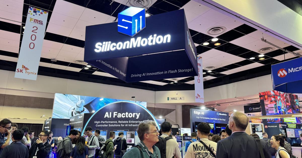 Silicon Motion Showcases Next-Generation Storage Solutions for Agentic AI Applications at FMS 2026 | Region