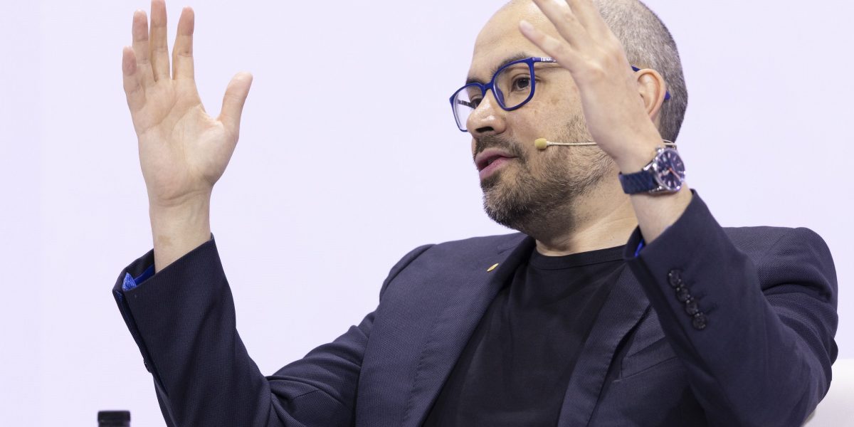 DeepMind's Demis Hassabis was everywhere—except the office