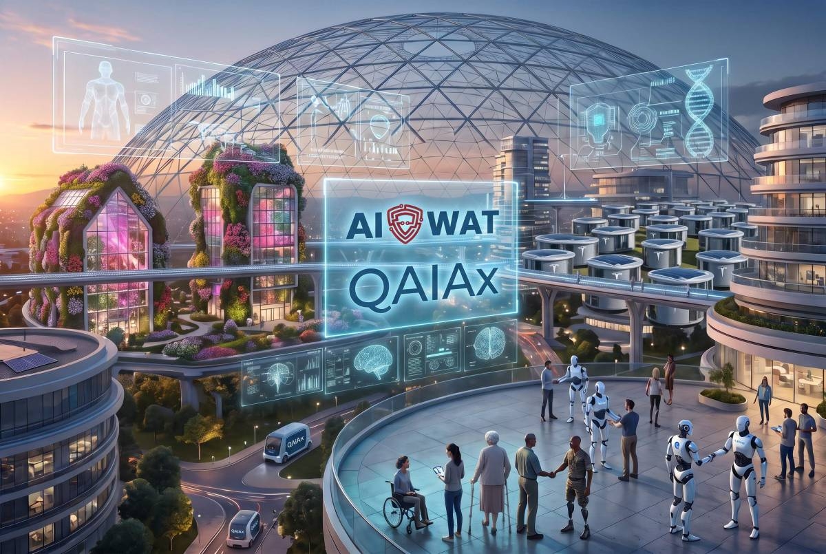 QAIAx Launches AGI Smart City Clinical Trial & Q-Men Digital DNA (Veterans First for America)