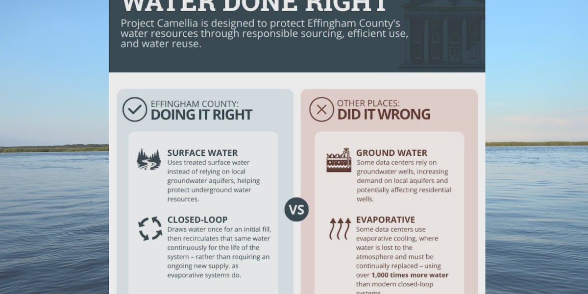 ‘Water done right’ for Effingham County OpenAI data center