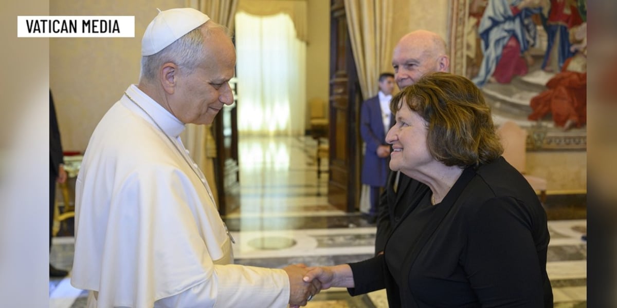 Kansas City college president meets Pope, talks ethical AI future