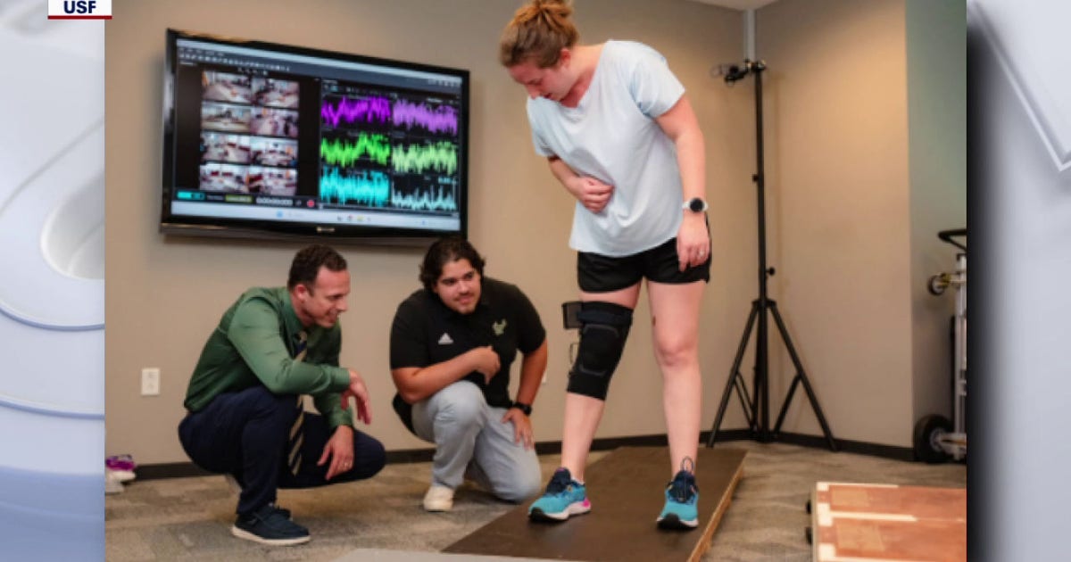 USF researchers developing AI-powered knee sleeve to help prevent ACL injuries