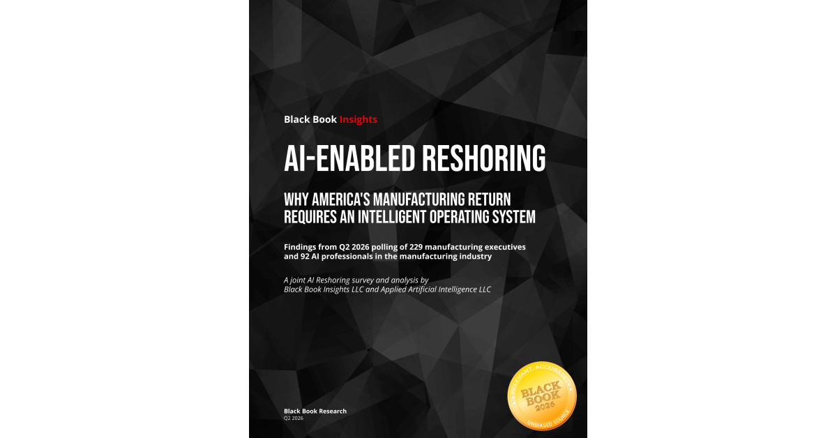 New Report: Reshoring Will Fail Unless AI Becomes the Operating System of the American Factory