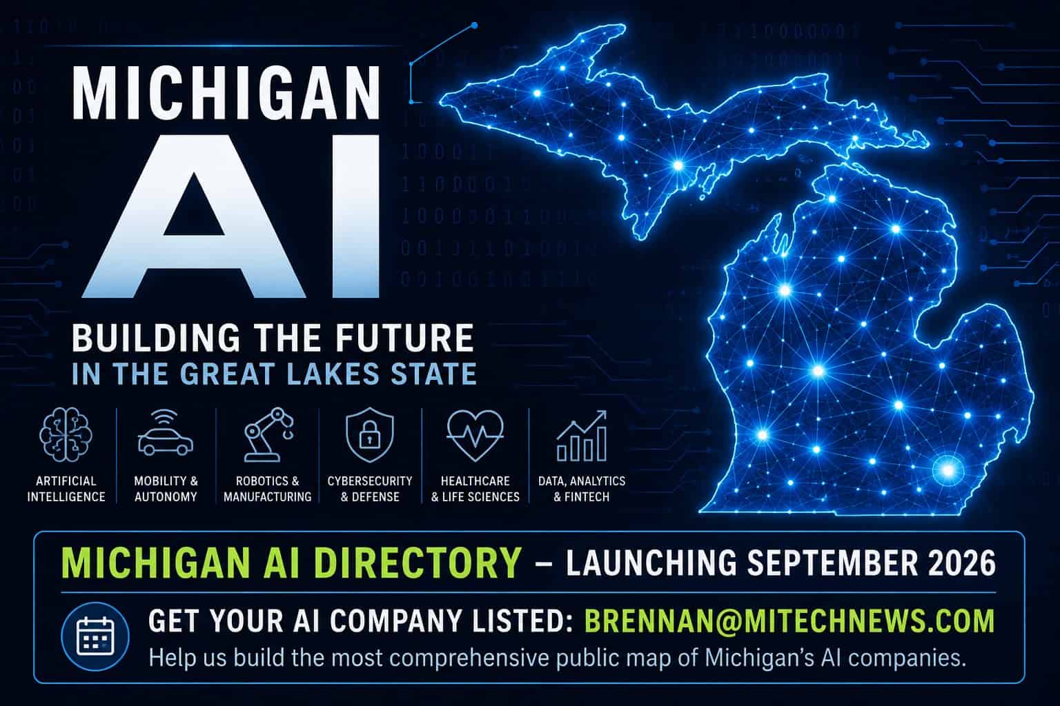 MITechNews Building Michigan AI Company Directory — AI Firms Invited To Join For September Launch