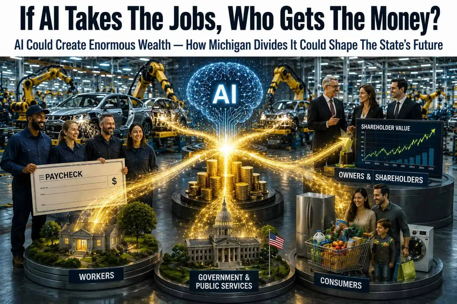If AI Takes The Jobs, Who Gets The Money?