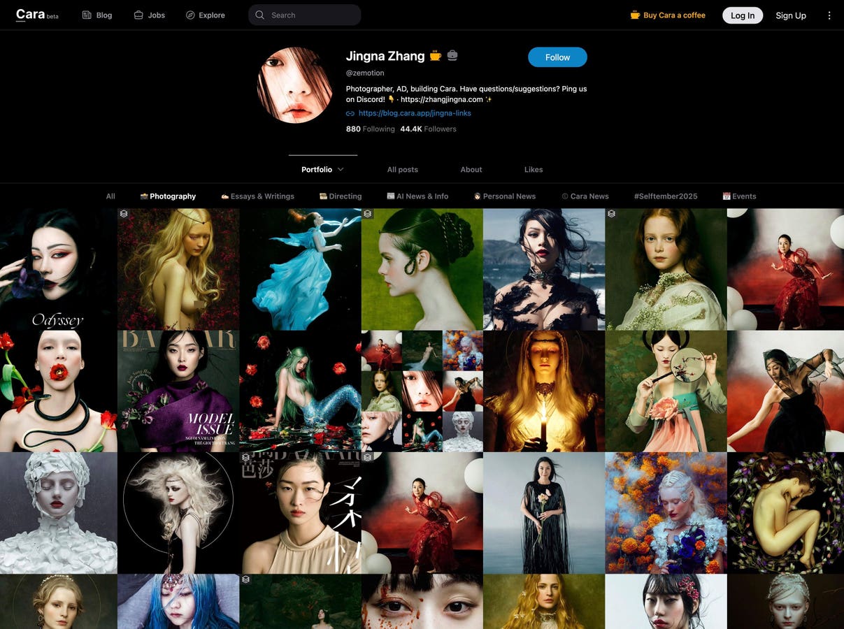 Artists Built A Site To Escape AI. Scrapers Are Coming For It Anyway