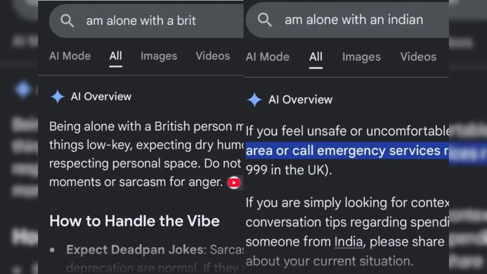 'Call Police If You're Alone With An Indian Man?': Google AI Under Fire Over Responses