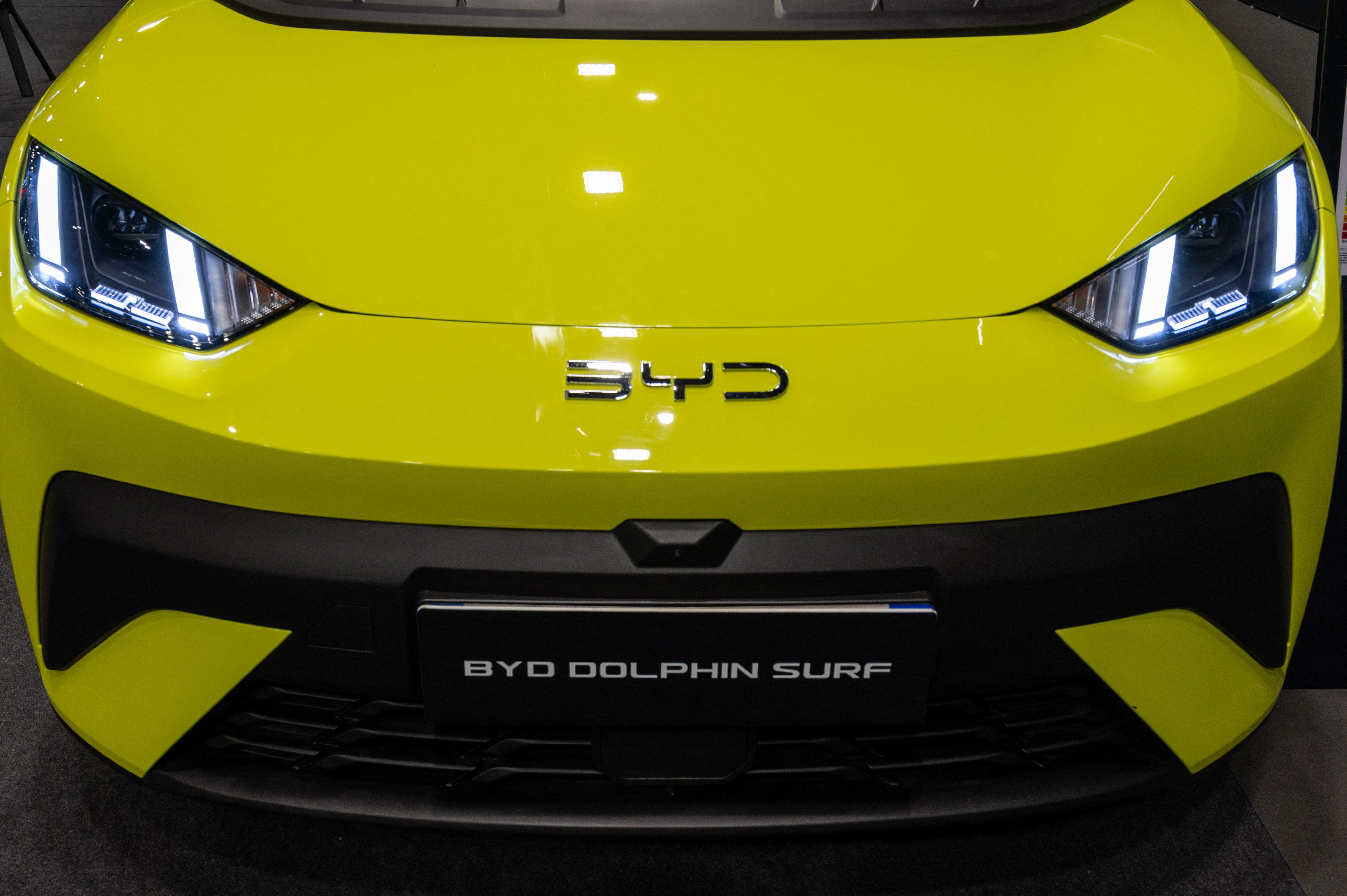 BYD Chinese electric car Dolphin surf
