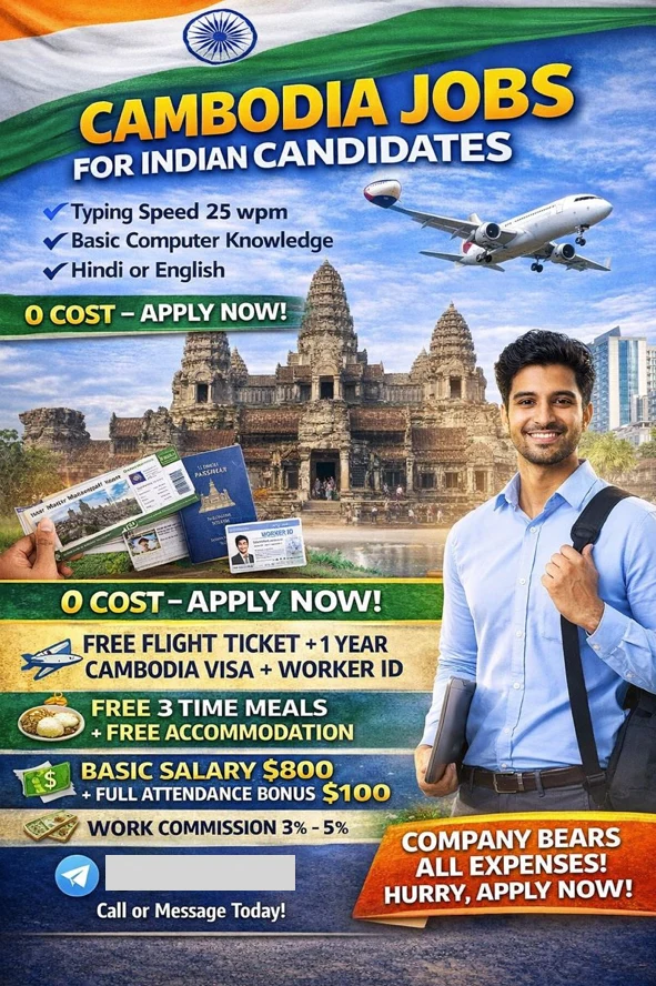 AI-generated images created by scammers in the network to advertise jobs in Cambodia on social media. Redactions added by OpenAI. ChatGPT scam operation