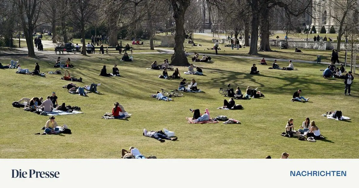 Das Wetter bleibt für die Jahreszeit zu mild – DiePresse.com