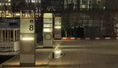 Frau gebissen - Polizei fängt Wolf am Hamburger Jungfernstieg