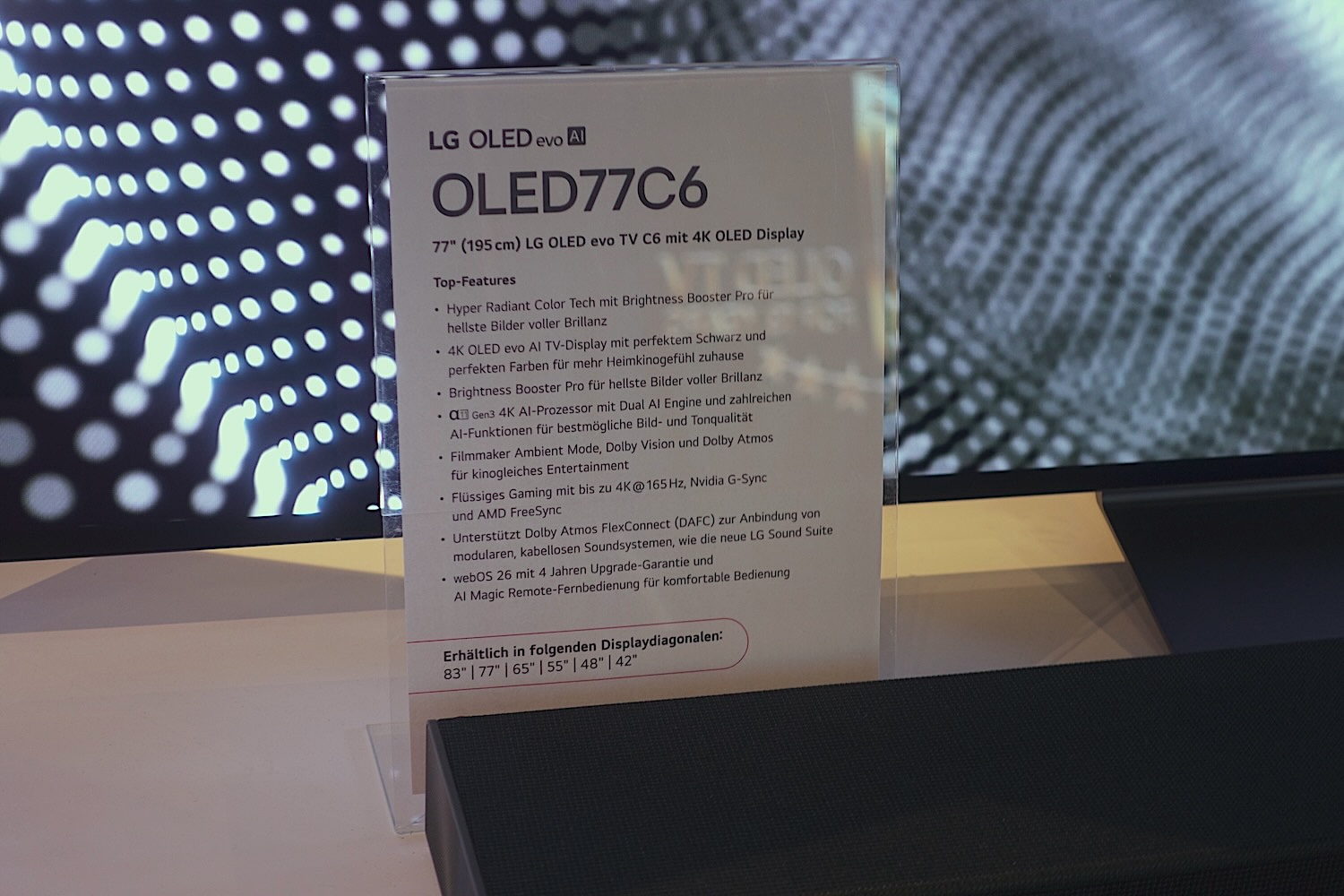 LG OLED C6